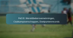 Pelé: Wereldbekeroverwinningen, Clubkampioenschappen, Doelpuntenrecords